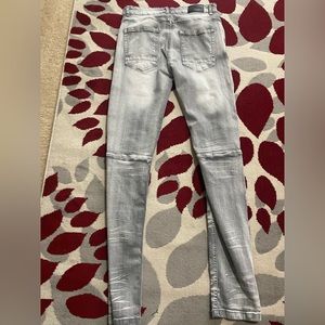 Grey skinny jeans